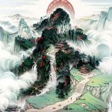  AI绘画壁纸白瑜伽，创作与冥想的艺术融合